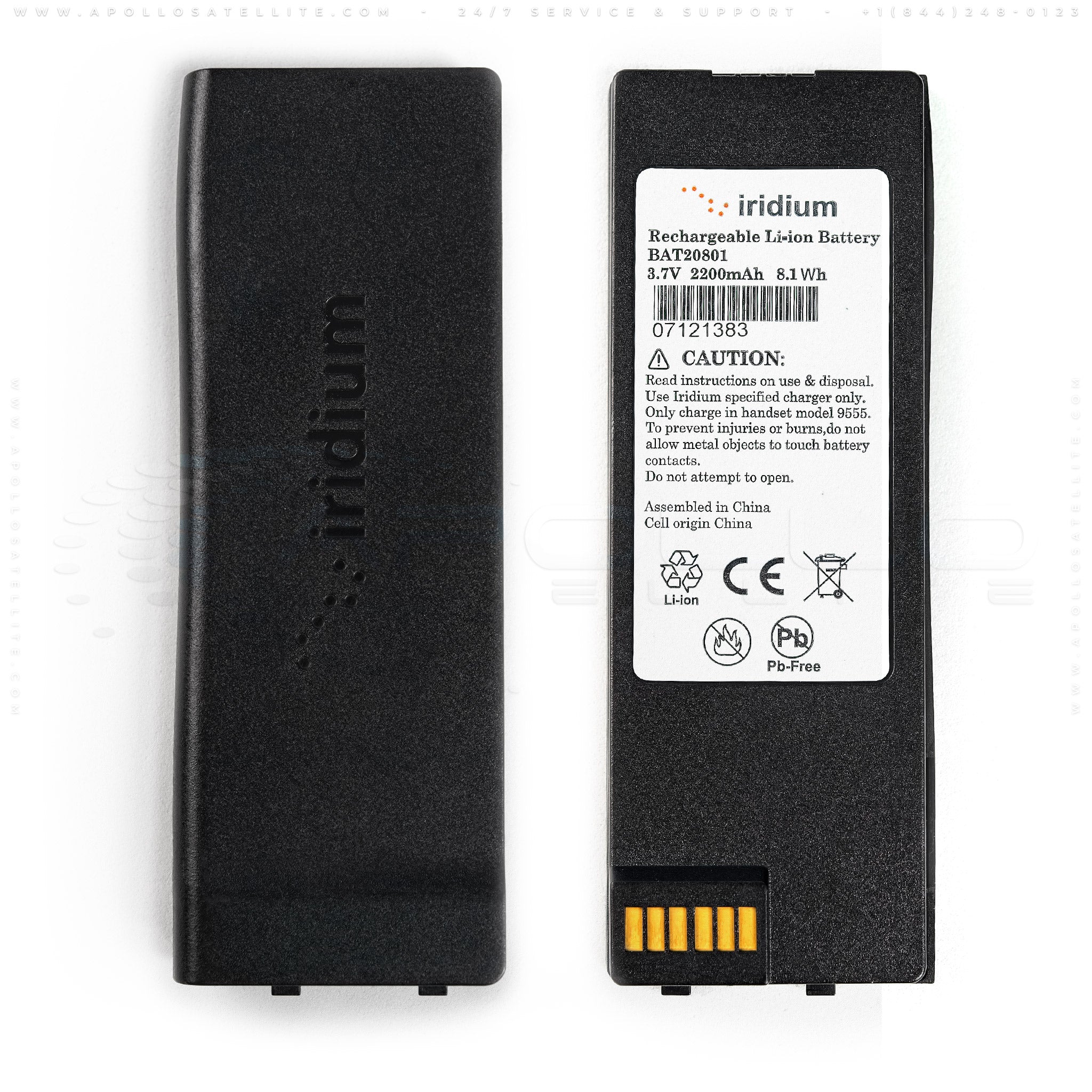 Iridium 9555 Satellite Phone Battery BAT21601