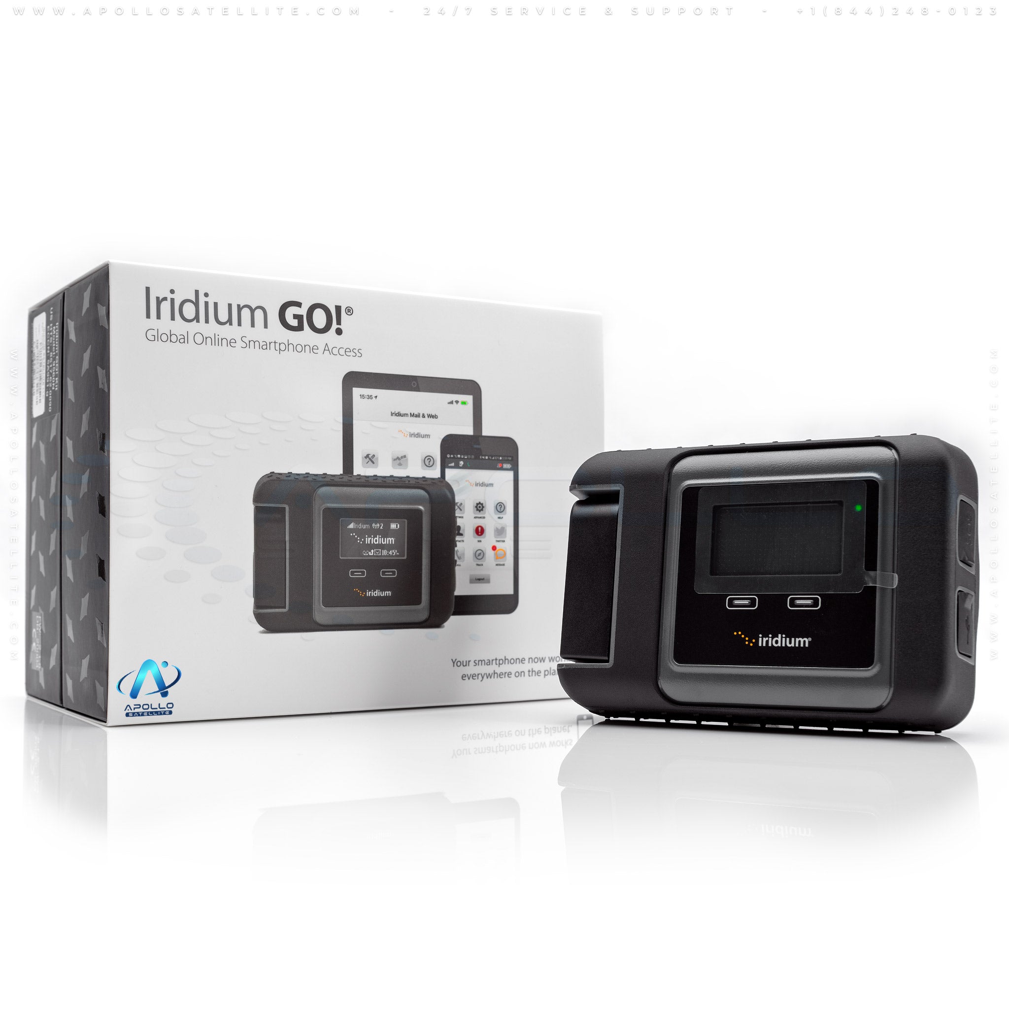 Iridium GO! : Hotspot Satellite Wi-Fi pour Smartphone Iridium GO! : Hotspot Satellite Wi-Fi pour Smartphone