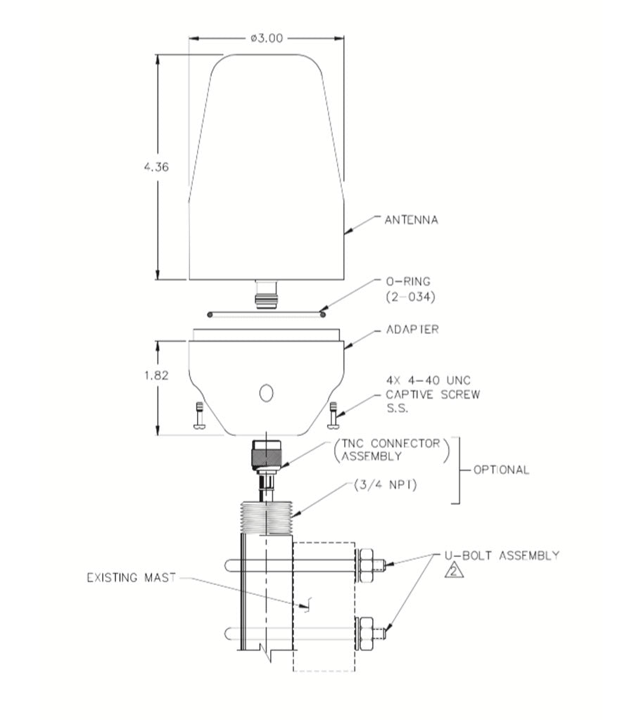 Iridium Passive Antenna (ASE)